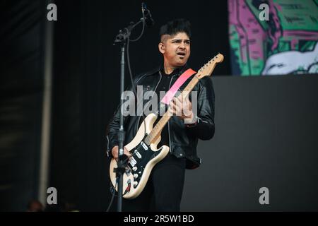 Billy Talent live beim Slam Dunk Festival North leeds uk, 28. Mai 2023. Stockfoto