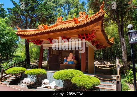 Buddha-Statue im Fo Guang Nan Tien-Tempel, Wollongong, Australien Stockfoto