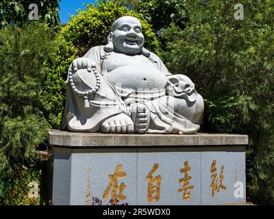 Buddha-Statue im Fo Guang Nan Tien-Tempel, Wollongong, Australien Stockfoto