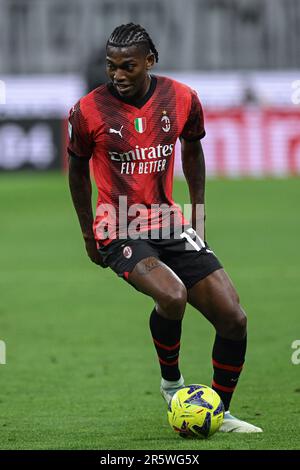 Rafael Leao (17 Mailand) während des Spiels der Serie A zwischen dem AC Milan und Hellas Verona im San Siro Stadium in Mailand, Italien Fußball (Cristiano Mazzi/SPP) Kredit: SPP Sport Press Photo. Alamy Live News Stockfoto