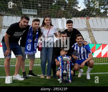 Lissabon, Portugal. 04. Juni 2023. Estadio do Jamor, Lissabon, Portugal, April 11. 2023: Während des Spiels zwischen SC Braga und FC Porto, gültig für das portugiesische Pokalfinale 2022/2023 im Jamor Stadium in Lissabon, Portugal. (Foto: Pedro Loureiro/SPP) (Pedro Loureiro/SPP) Guthaben: SPP Sport Press Photo. Alamy Live News Stockfoto