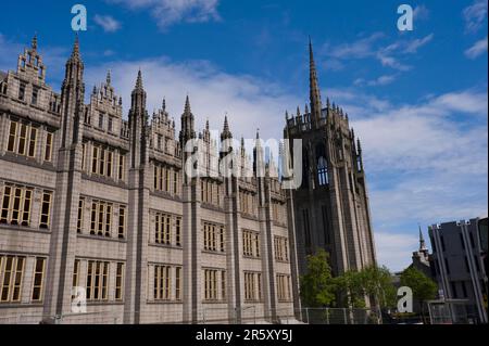 Marischal College, Aberdeen, Schottland, Vereinigtes Königreich Stockfoto