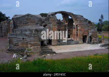 Hadrians Villa, in der Nähe von Tivoli, Lazio, Villa Adriana, Hadrians Villa, Italien Stockfoto