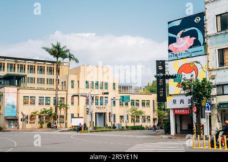 Yilan, Taiwan - 20. März 2023 : Yilan Museum of Art Stockfoto