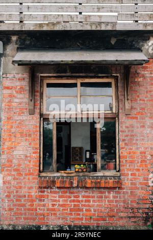 Toucheng Altstadt Straße in Toucheng, Yilan County, Taiwan Stockfoto