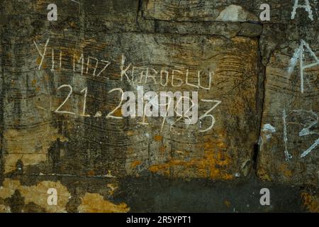 3. April 2023 Nicosia Zypern. Alte Kupfermine und Hafen in Nikosia Zypern Stockfoto