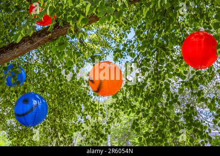 BADEN-WÜRTTEMBERG : GARTENSHOW BALINGEN - PARTYZEIT Stockfoto