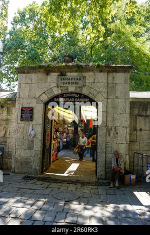 24. Juli 2017 Istanbul Türkei. Eintritt für den Bücherbasar Sahaflar Carsisi in Fatih Stockfoto