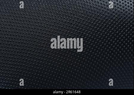 Kunststoff mit Punktmuster Hintergrund Makro Nahansicht Stockfoto