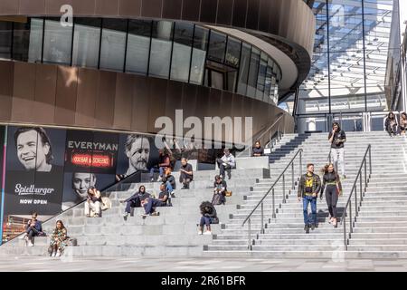 Der Hintereingang des St James Quarter in Edinburgh Stockfoto