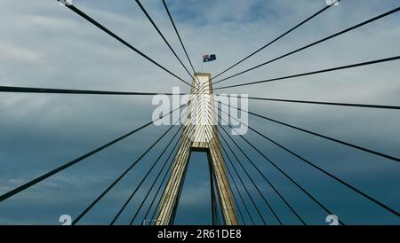 19. November 2022 - Sydney, Australien: Editorial image of Anzac Bridge Stockfoto