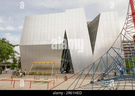 DAS SUMIDA HOKUSAI MUSEUM TOKYO Stockfoto