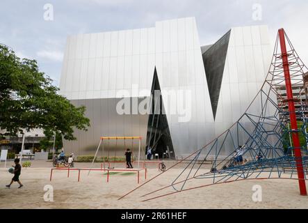 DAS SUMIDA HOKUSAI MUSEUM TOKYO Stockfoto