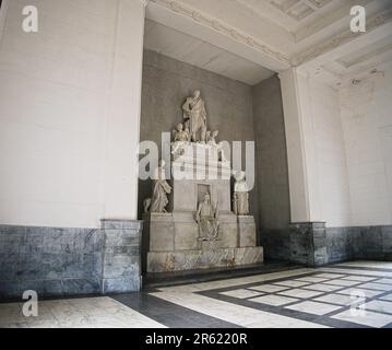 Innenseite des Altars de la Patria, Simón Bolívar-Denkmal in La Quinta de San Pedro Alejandrino Stockfoto