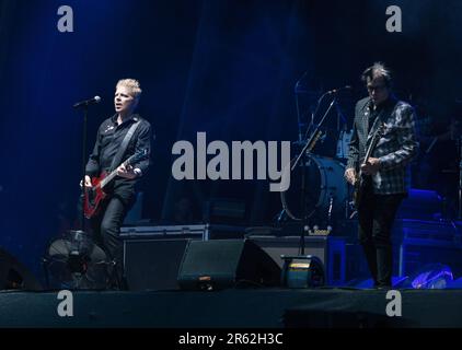 Die Nachkommen leben beim Slam Dunk Festival North, leeds uk, 28. Mai 2023. Stockfoto