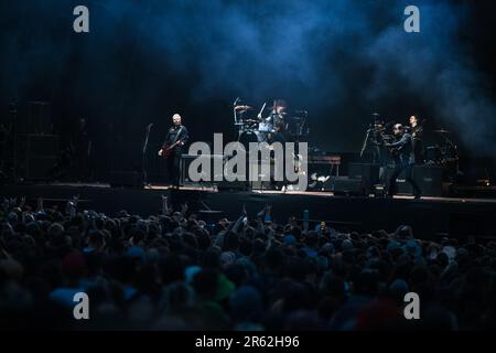 Die Nachkommen leben beim Slam Dunk Festival North, leeds uk, 28. Mai 2023. Stockfoto