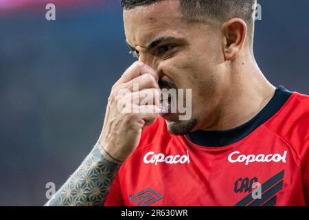 Curitiba, Brasilien. 06. Juni 2023. Teran do Athetico während Athetico x Libertad in einem gültigen Match für die Copa Libertadores da América in der Arena da Baixada in Curitiba, PR. Kredit: Rodolfo Buhrer/La Imagem/FotoArena/Alamy Live News Stockfoto