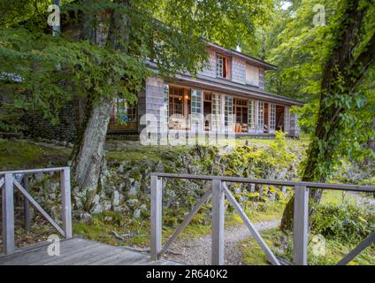 Italienische Botschaftsvilla am Chuzenji-See Stockfoto