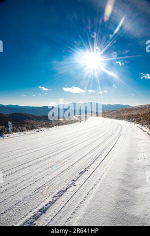 Kirigamin Venus Line im Winter Stockfoto