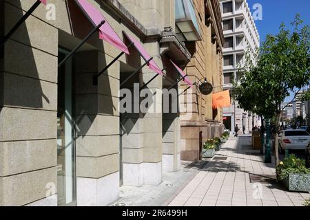 Straßenlandschaft von Kobe Kyu-kokichi Stockfoto