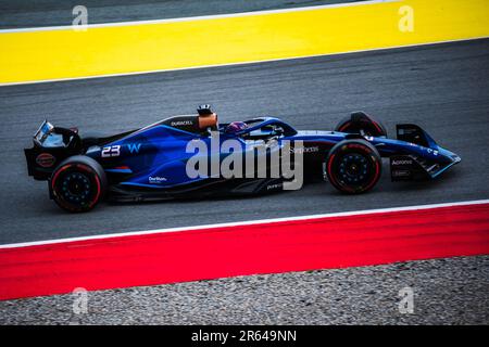 Circuit de Barcelona-Catalunya, Barcelona, SpainMonaco, 3. Juni 2023: Alex Albon, während des Formel-1-Grand Prix von Monaco Stockfoto