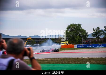 Circuit de Barcelona-Catalunya, Barcelona, SpainMonaco, 3. Juni 2023: Valtteri Bottas, während des Formel 1 Grand Prix von Monaco Stockfoto