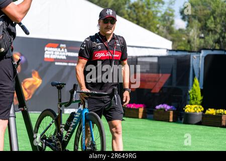 Circuit de Barcelona-Catalunya, Barcelona, SpainMonaco, 2. Juni 2023: Valtteri Bottas, während des Formel 1 Grand Prix von Monaco Stockfoto