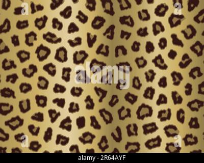 Leopard print Hintergrund Stock Vektor