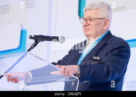 Joschka Fischer © Wojciech Strozyk / Alamy Stock Photo Stockfoto