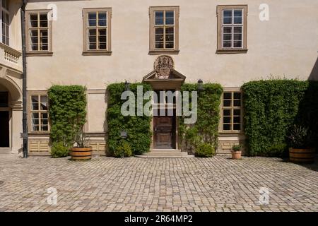 Das State Chateau Mnisek pod Brdy wird vom National Heritage Institute verwaltet. Foto 27,05. 2023. (CTK Photo/Houdek Vladimir) Stockfoto