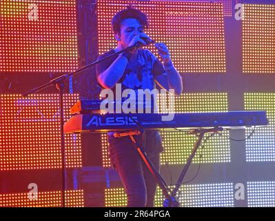 Gary Numan, Splinter Tour UK Leg Gig, Auftritt an der Manchester Academy 20131114, Oxford Road, England, UK, M13 9PR Stockfoto