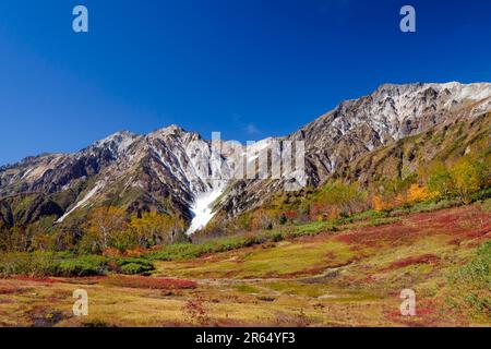 Bergkette von Hakuba Stockfoto