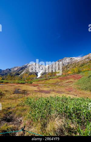 Bergkette von Hakuba Stockfoto