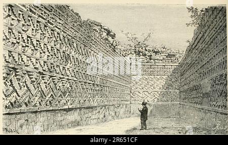 "Die antiken Städte der Neuen Welt: Reisen und Entdeckungen in Mexiko und Mittelamerika von 1857 bis 1882" (1887) Stockfoto