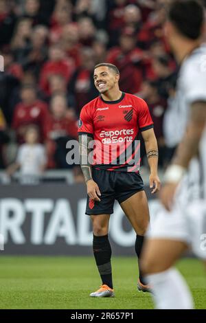 Curitiba, Brasilien. 06. Juni 2023. Terans do Athetico während Athetico x Libertad in einer gültigen Übereinstimmung für die Copa Libertadores da América in der Arena da Baixada in Curitiba, PR. Kredit: Rodolfo Buhrer/La Imagem/FotoArena/Alamy Live News Stockfoto