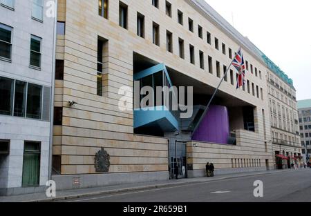 Britische Botschaft, Berlin, Deutschland Stockfoto