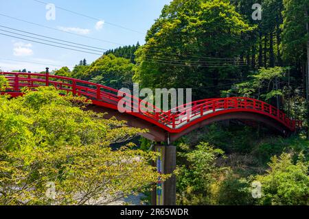 Kannon Bridge in Yoro Gorge Stockfoto