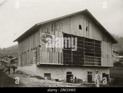 Veneto - Belluno - Livinallongo del Col di Lana (anni 30) Stockfoto