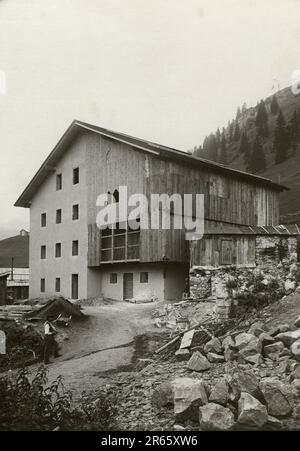 Veneto - Belluno - Livinallongo del Col di Lana (anni 30) Stockfoto
