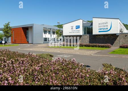 Scottish Borders Campus, Borders College, Heriot-Watt University, Galashiels, Scottish Borders, Schottland Stockfoto