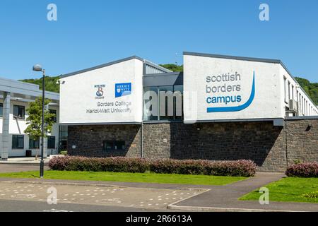 Scottish Borders Campus, Borders College, Heriot-Watt University, Galashiels, Scottish Borders, Schottland Stockfoto