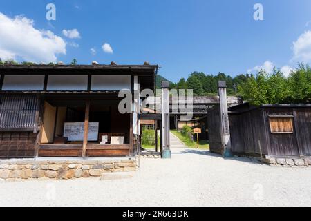 Tsumago Inn Hauptlager Stockfoto