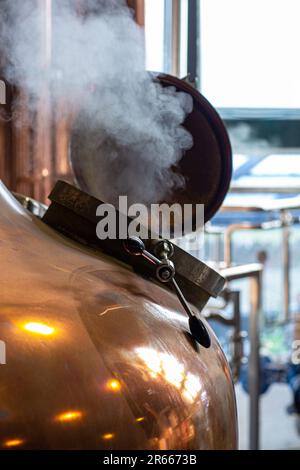 Arbikie Highland Estate Distillery, Highlands, Montrose, Schottland Stockfoto