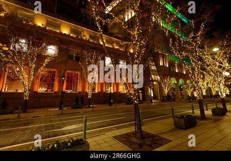 Straßenlandschaft von Kobe Kyu-kokichi Stockfoto