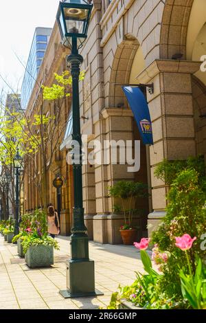 Straßenlandschaft von Kobe Kyu-kokichi Stockfoto