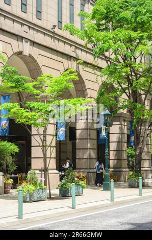Straßenlandschaft von Kobe Kyu-kokichi Stockfoto