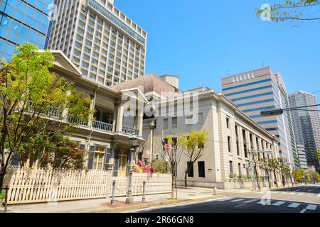 Straßenlandschaft von Kobe Kyu-kokichi Stockfoto