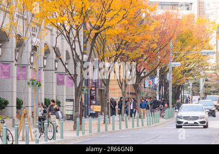 Straßenlandschaft von Kobe Kyu-kokichi Stockfoto