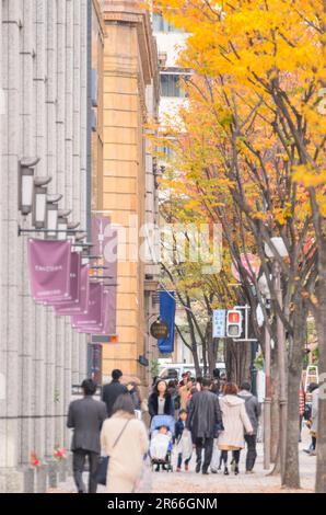 Straßenlandschaft von Kobe Kyu-kokichi Stockfoto