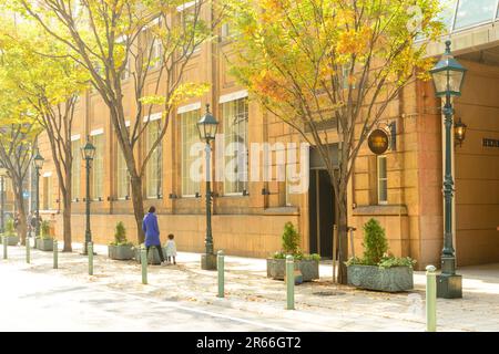 Straßenlandschaft von Kobe Kyu-kokichi Stockfoto